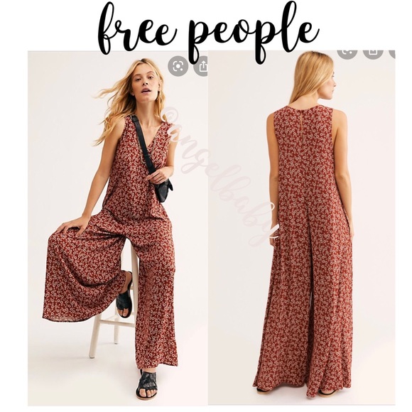 Free people Fulton Printed Jumpsuit! - Picture 5 of 16